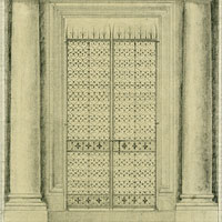 Gate for Lea and Febiger, Philadelphia 1925