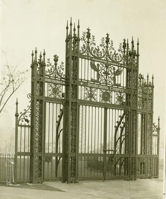 Wrought Iron Gates (McKinlock), Chicago 1927